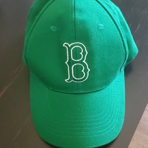 Green Boston Red Sox hat